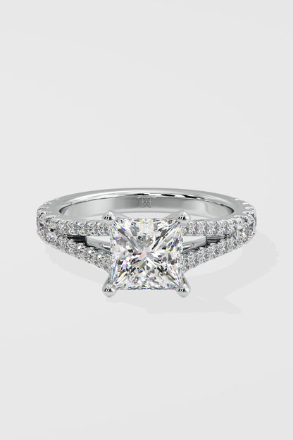 1.5 ct Princess Solitaire Ring