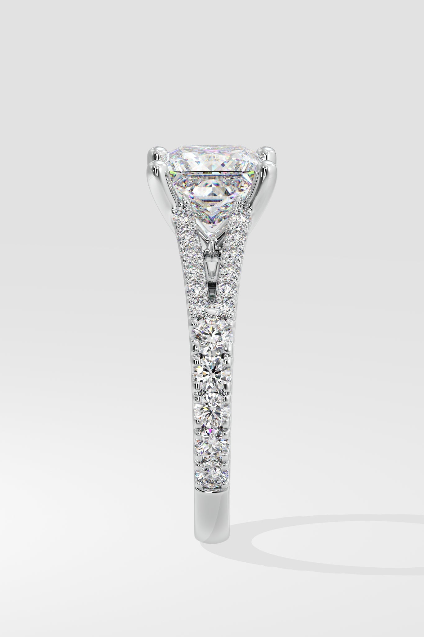 1.5 ct Princess Solitaire Ring