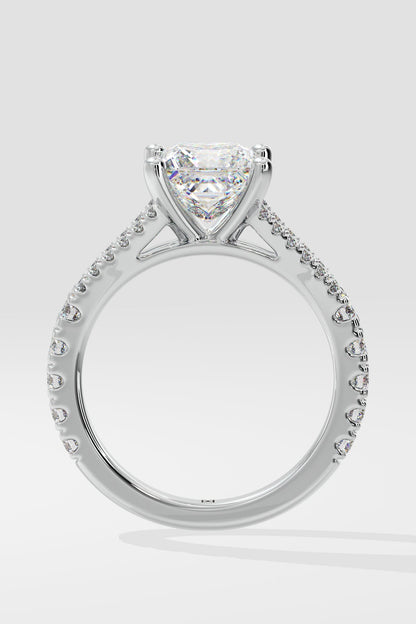 1.5 ct Princess Solitaire Ring