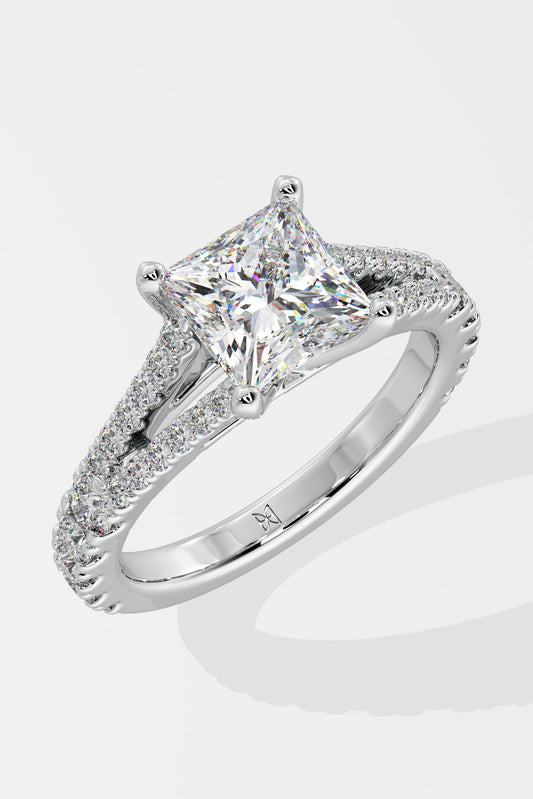 1.5 ct Princess Solitaire Ring