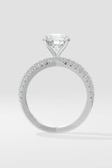 1.5 ct Triple Crossover Solitaire Ring