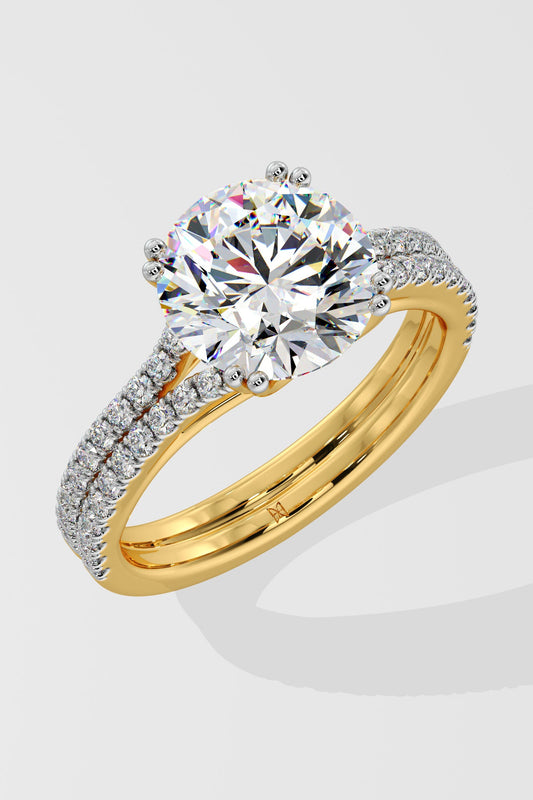 3 ct Dulce Solitaire Ring