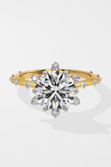 3 ct Starlight Solitaire Ring