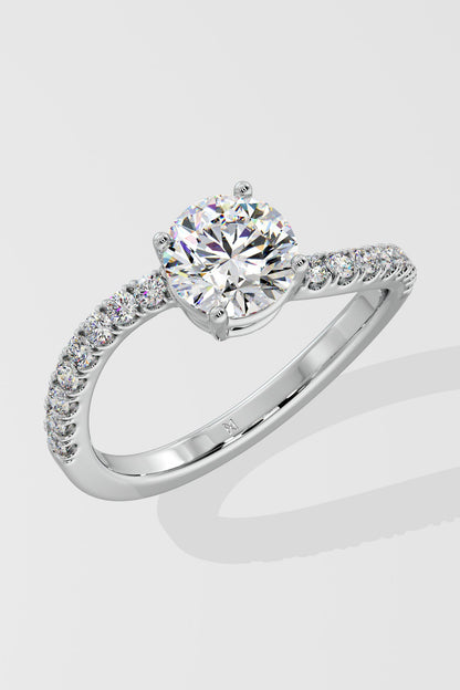 1.5 ct Twirl ring