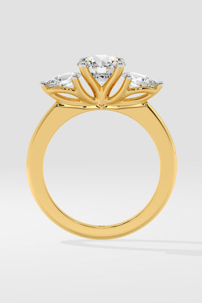 1.5 ct Opera Three Stone Ring