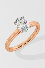 2 ct Oval Solitaire Ring