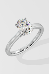 2 ct Oval Solitaire Ring