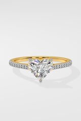 2 ct Heart Ring