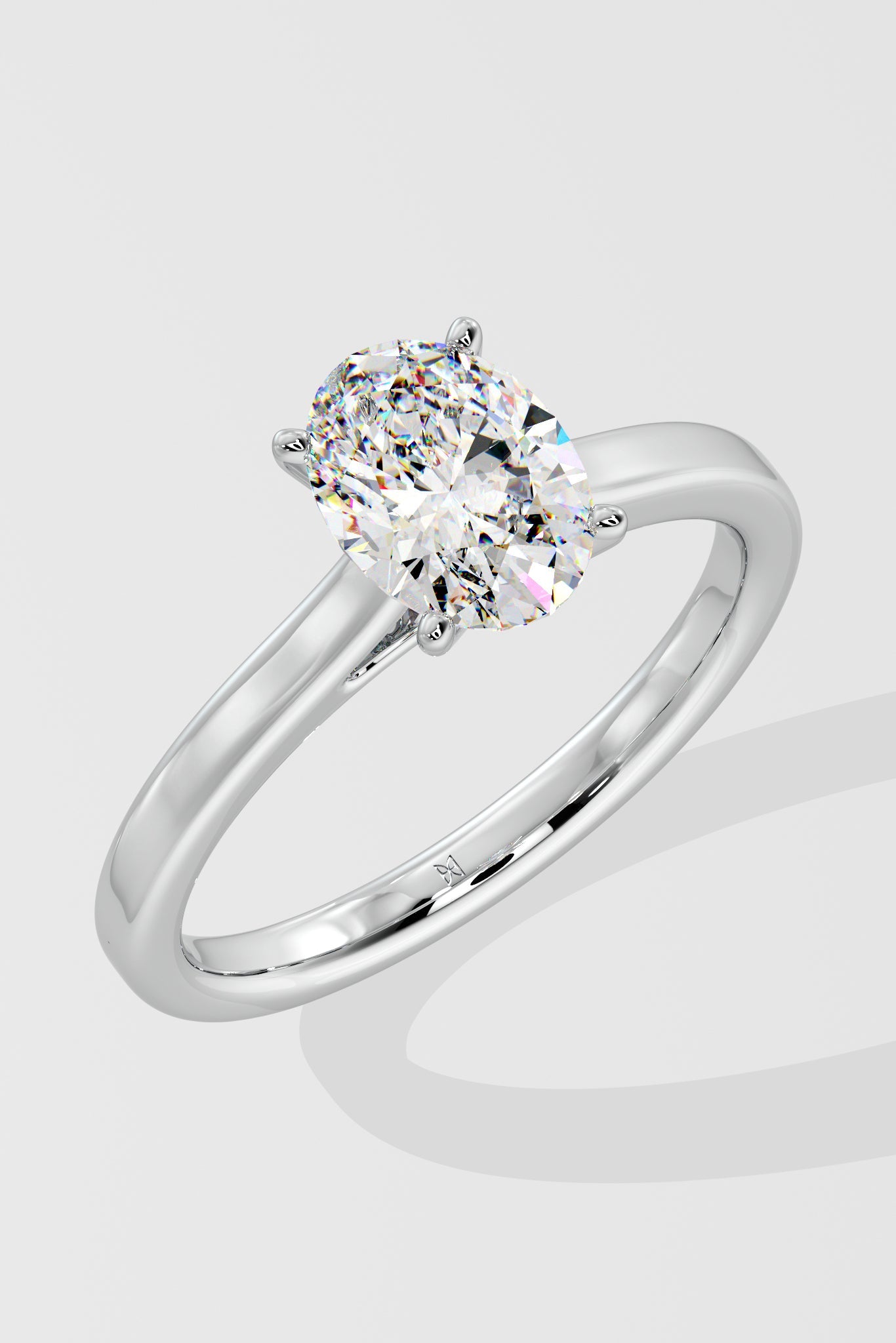 1 ct Oval Ring
