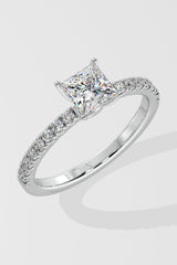 1 ct Princess Ring