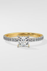 1 ct Princess Ring