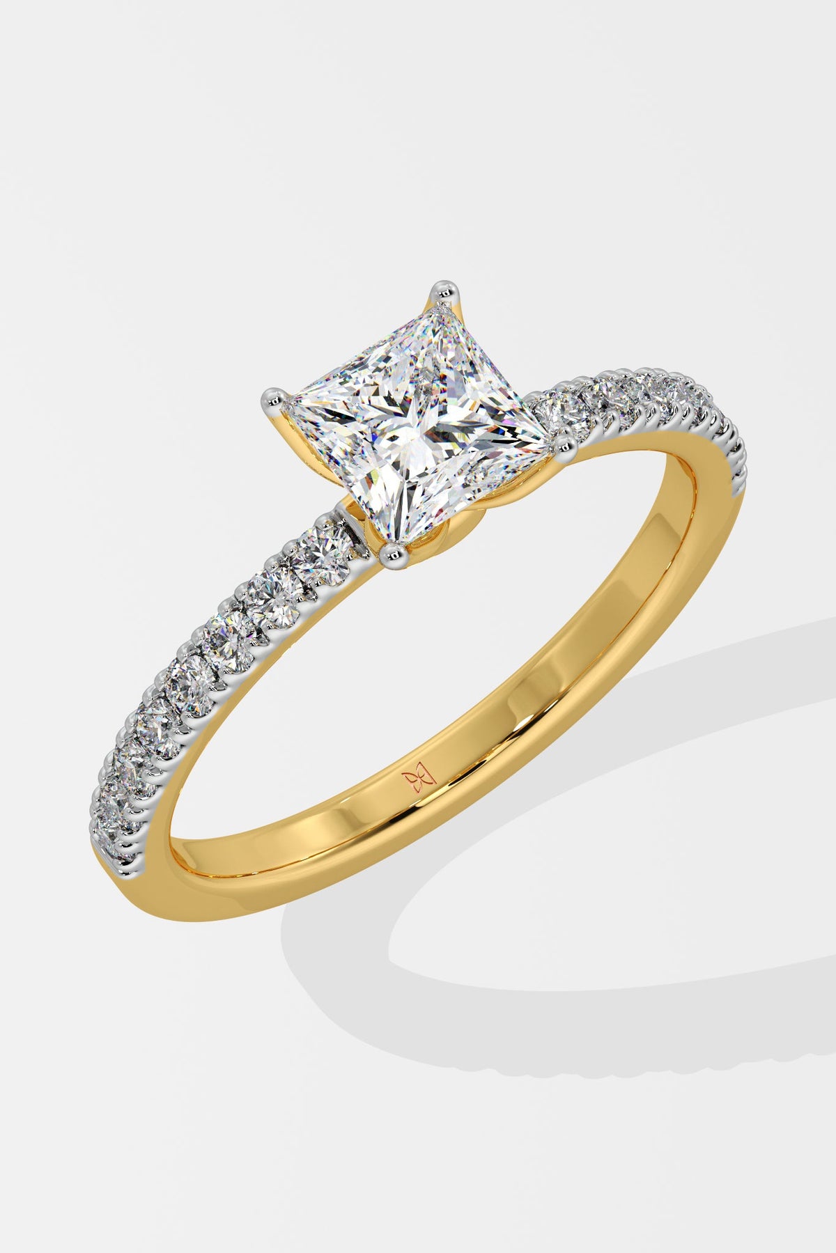 1 ct Princess Ring