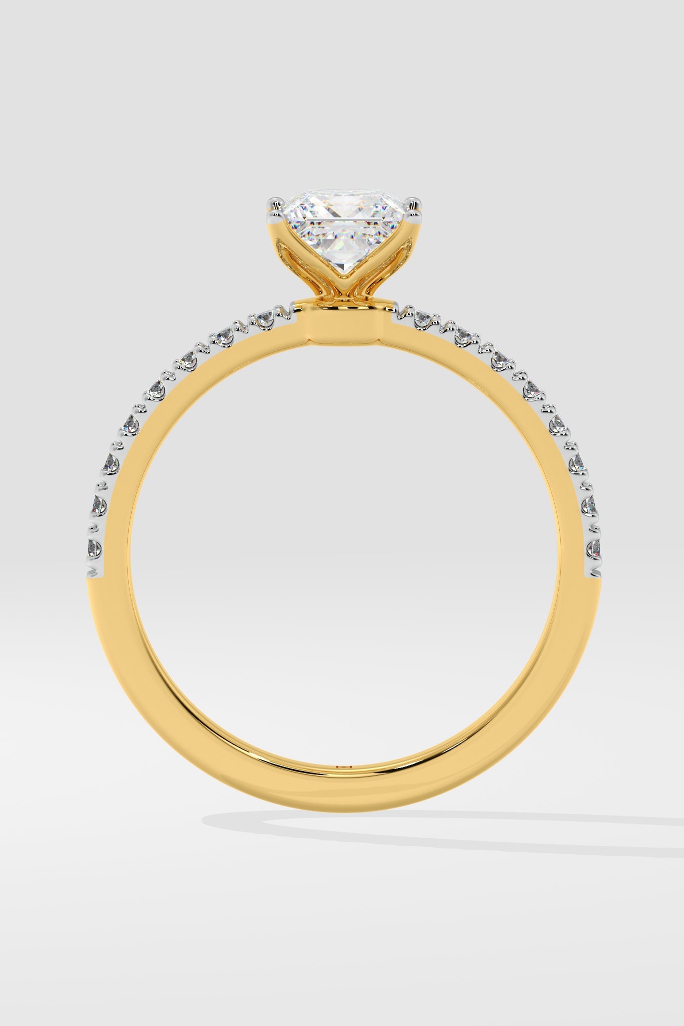1 ct Princess Ring