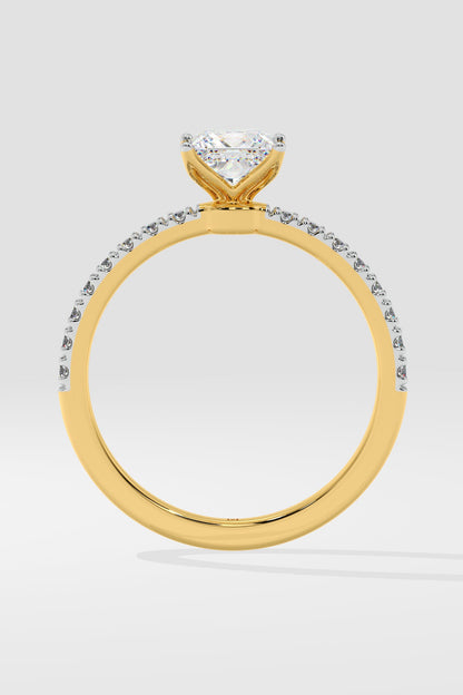 1 ct Princess Ring