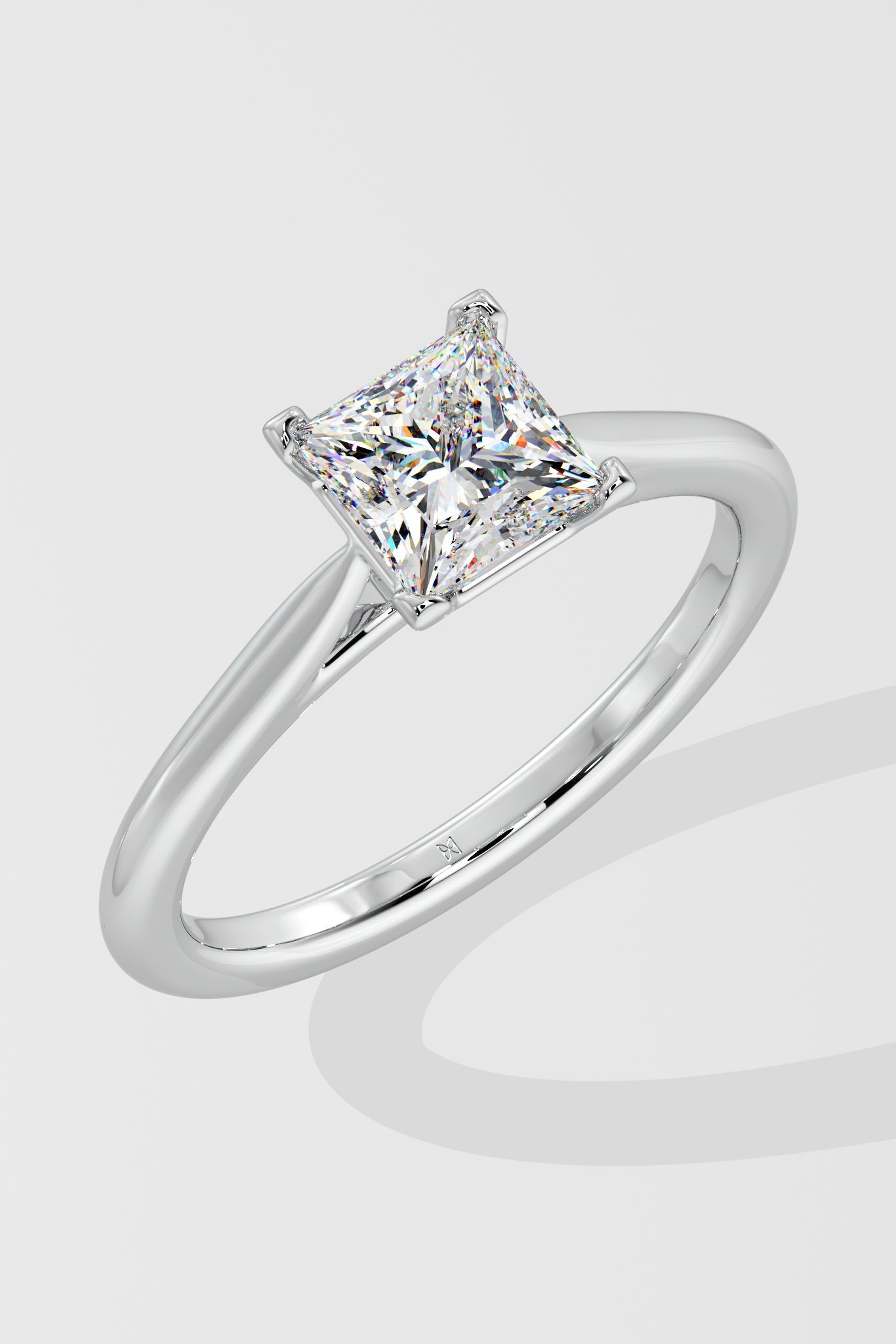 1 ct Classic Princess Ring