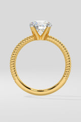 1.5 ct Braid Solitaire Ring