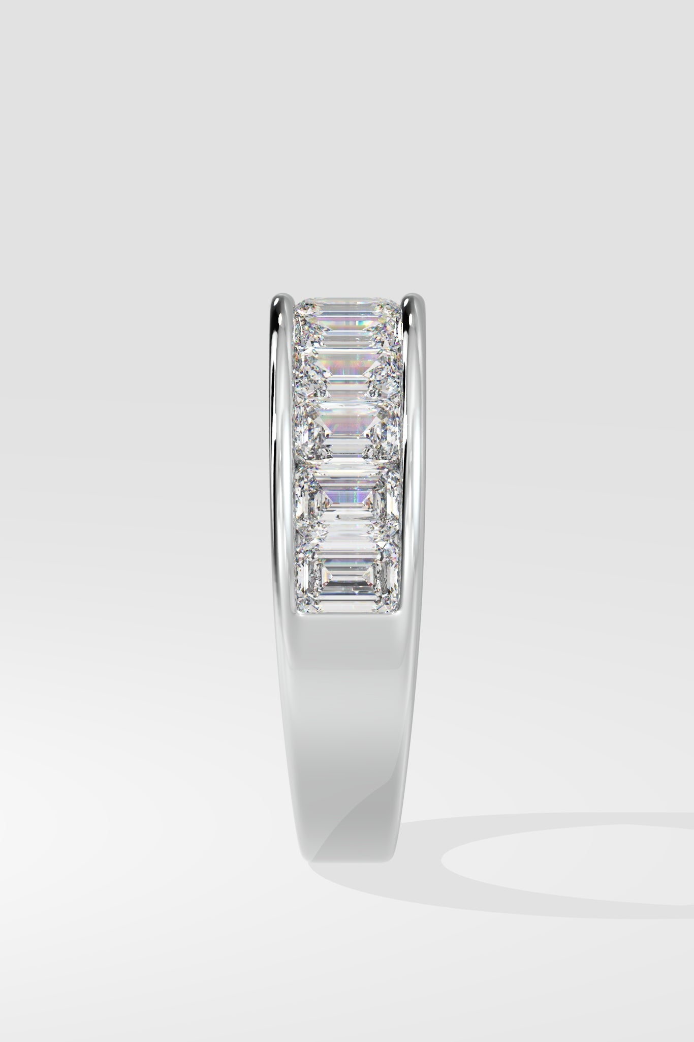 Classic Emra Half Eternity Band
