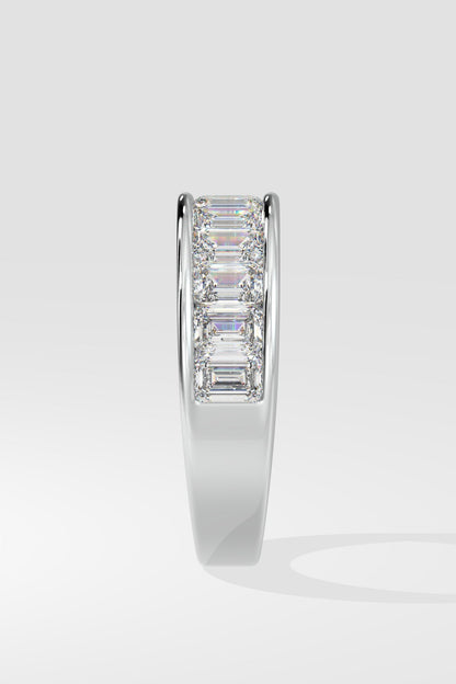 Classic Emra Half Eternity Band