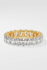 Oval Eternity Band