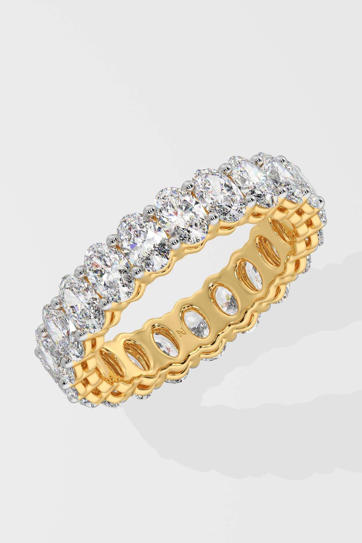 Oval Eternity Band