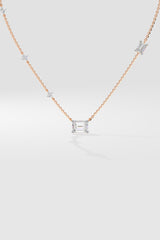 Accented Solitaire Necklace