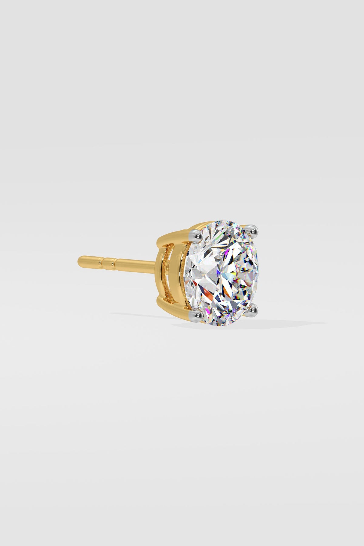 1.5 ct Round Stud