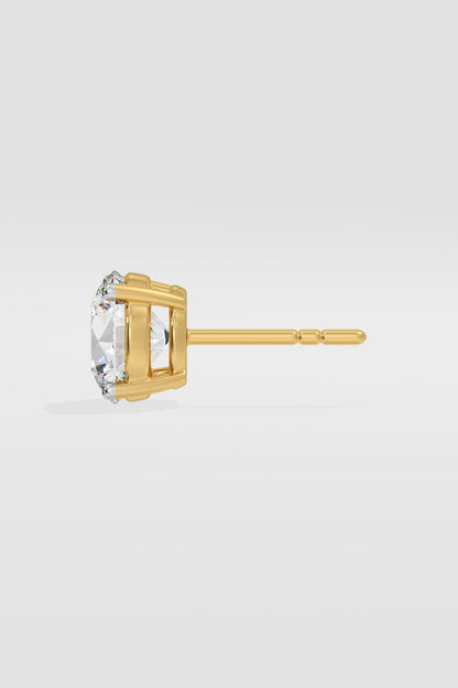 1.5 ct Round Stud