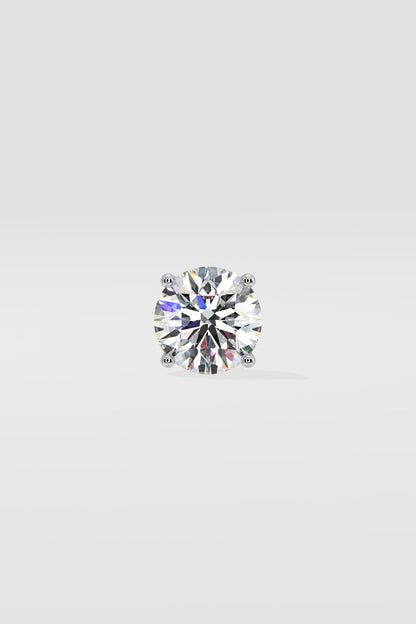 1 ct Round Stud