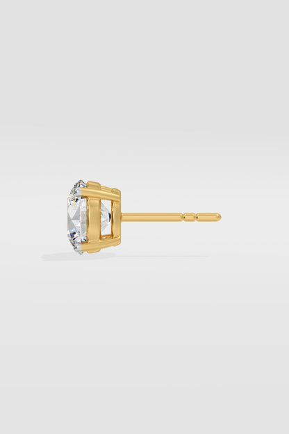 1 ct Round Stud