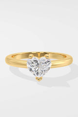 1 ct Heart Ring