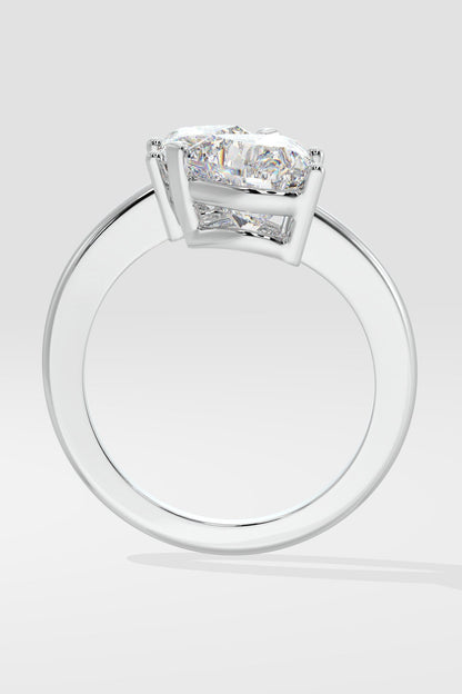 The Moi-et-toi Heart Ring