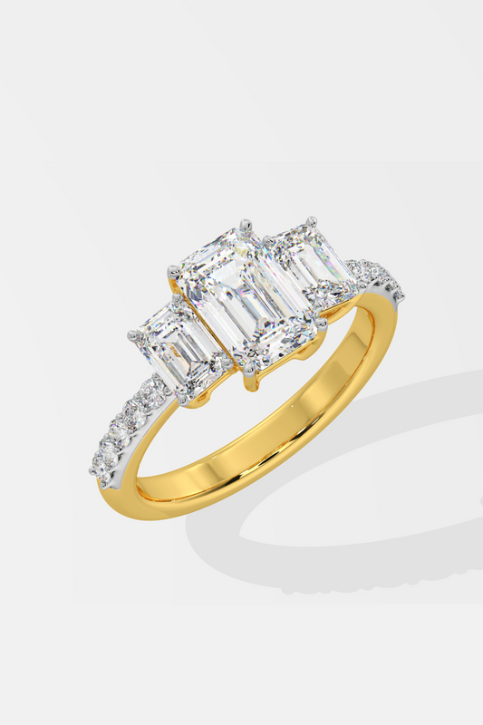 The Emerald Cut Couple Band