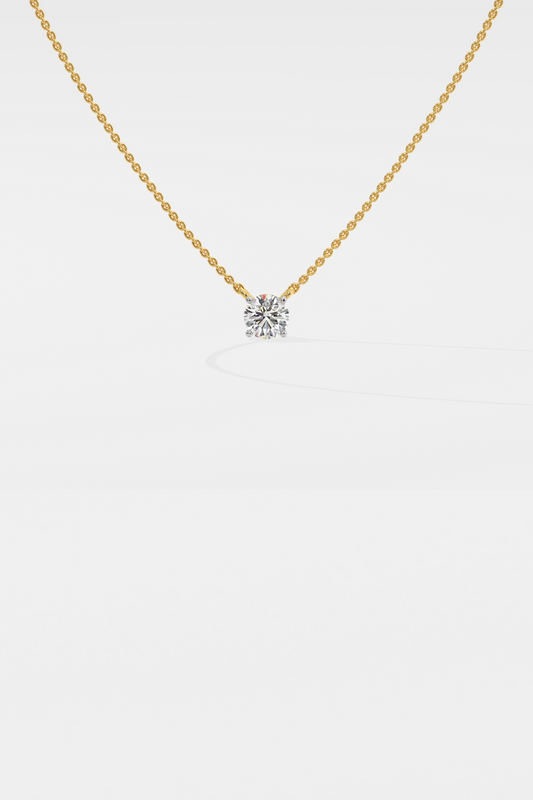 0.75 ct Solitaire Necklace