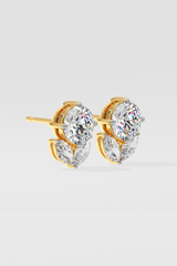 2 ct Bouquet Earrings